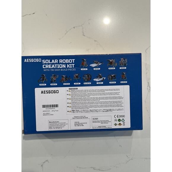 STEM toys: 12-in-1 STEM Solar Robot Kit And Rock And Mineral Set- Gifts for Kids - Picture 4 of 8